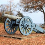 This old cannon might explode if it were fired. Don't be nearby!